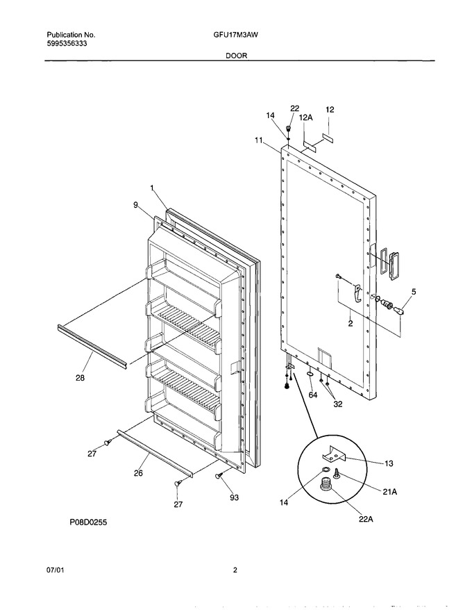 Diagram for GFU17M3AW0