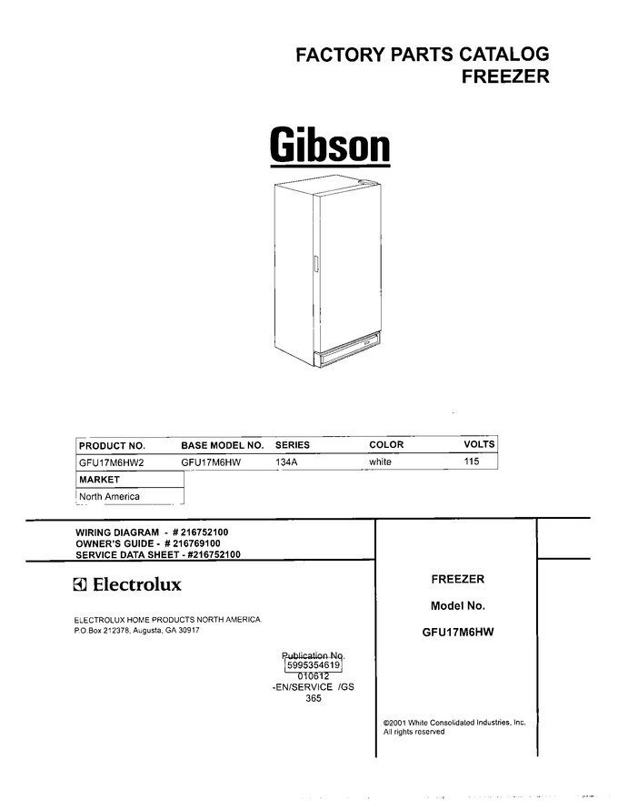 Diagram for GFU17M6HW2