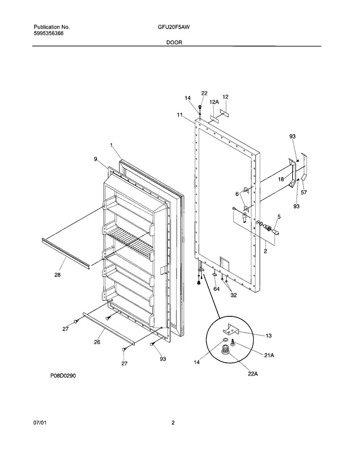 Diagram for GFU20F5AW0