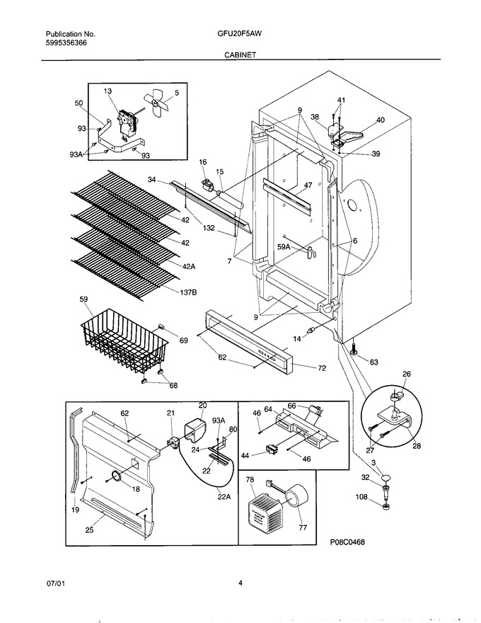Diagram for GFU20F5AW0