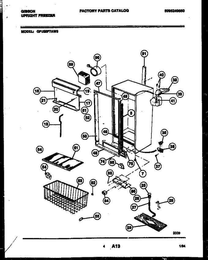 Diagram for GFU20F7AW3