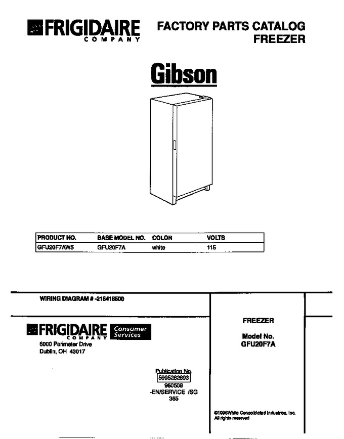 Diagram for GFU20F7AW5