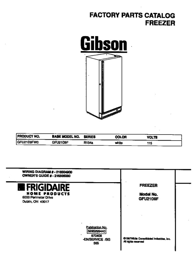 Diagram for GFU21D9FW0
