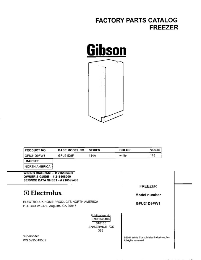 Diagram for GFU21D9FW1