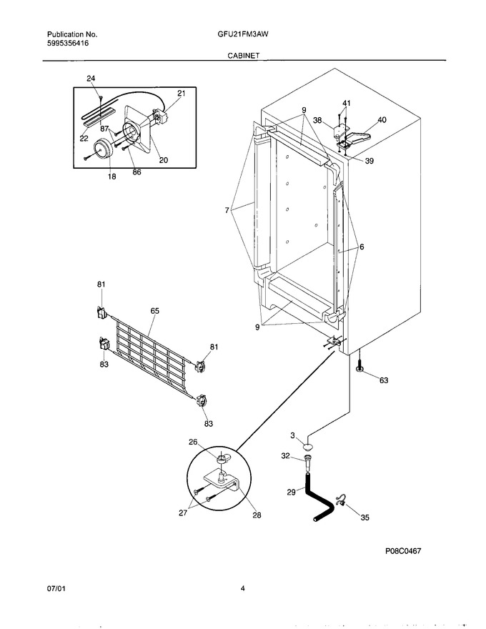 Diagram for GFU21M3AW0