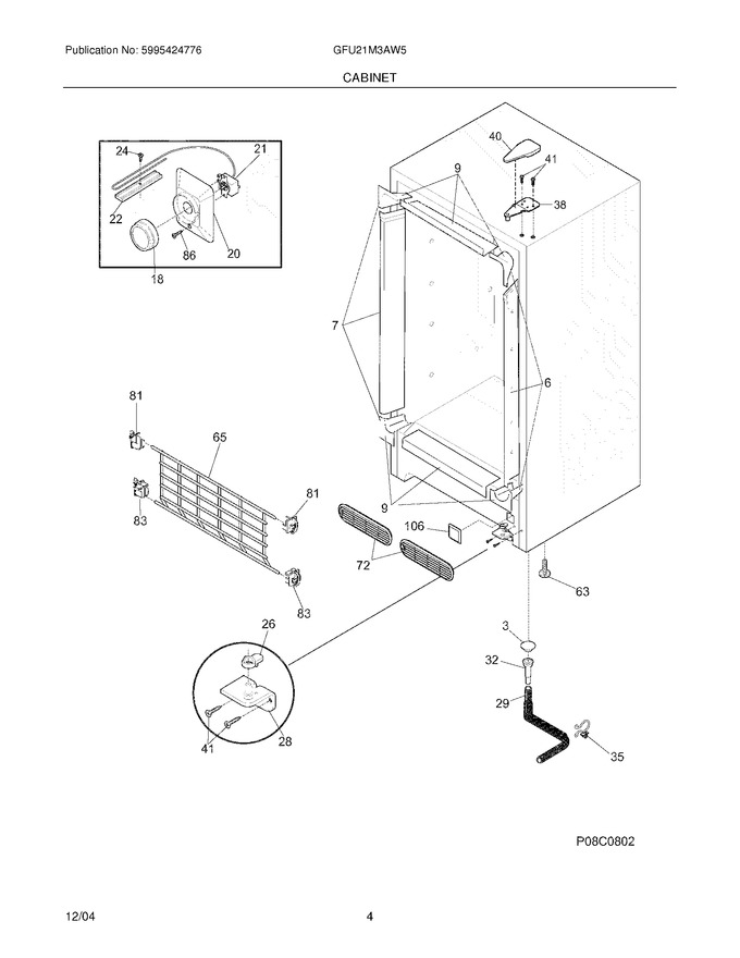Diagram for GFU21M3AW5