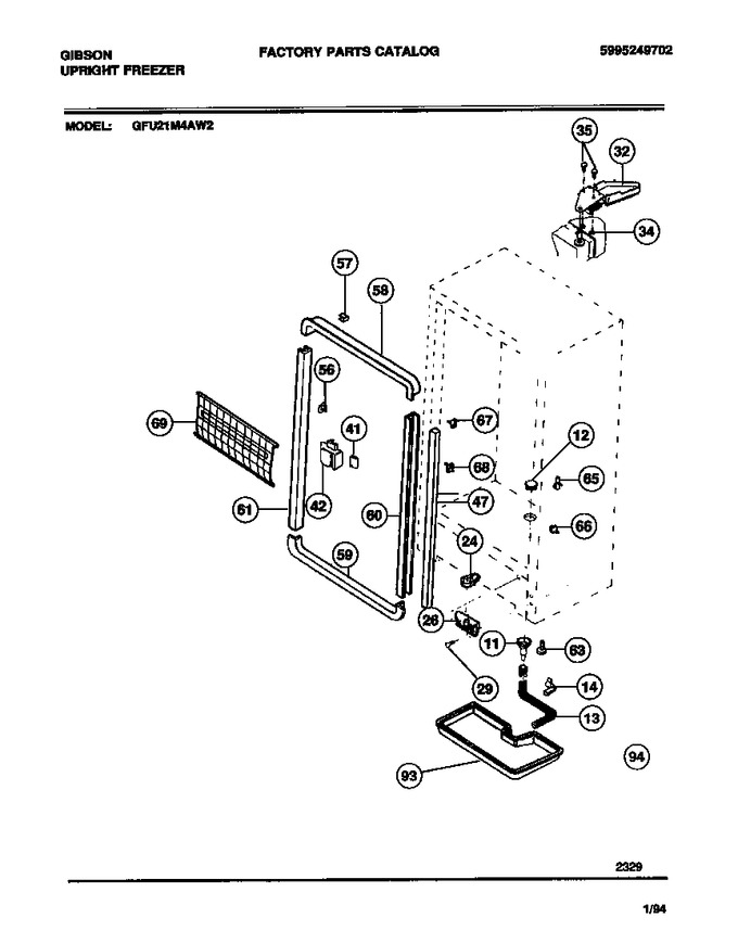 Diagram for GFU21M4AW3