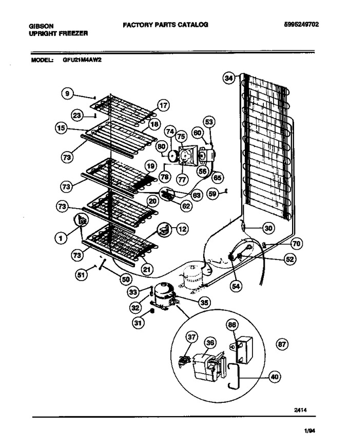 Diagram for GFU21M4AW3