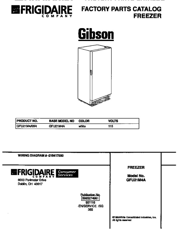 Diagram for GFU21M4AW4