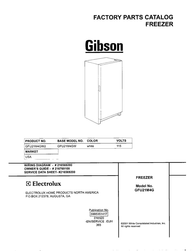 Diagram for GFU21M4GW2