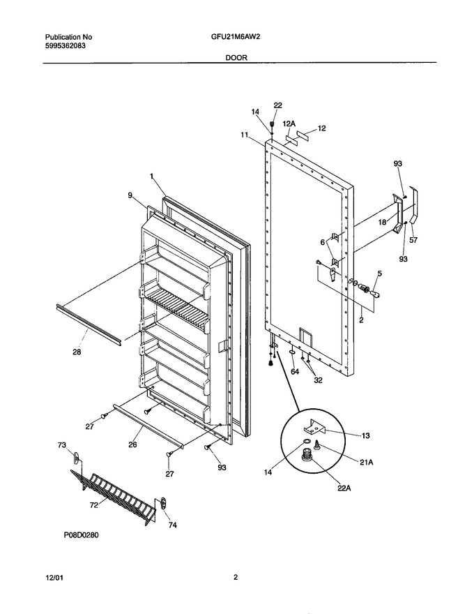 Diagram for GFU21M6AW2