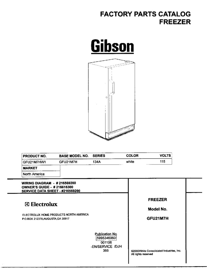 Diagram for GFU21M7HW1