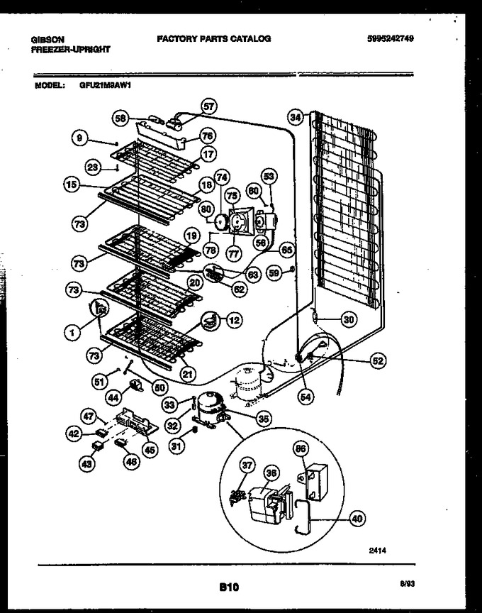 Diagram for GFU21M9AW1