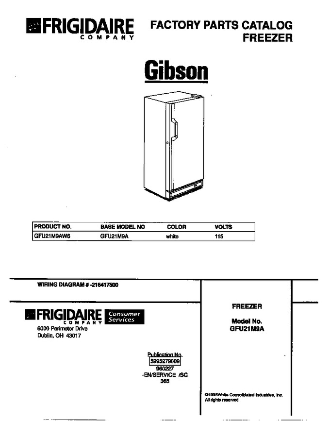 Diagram for GFU21M9AW6