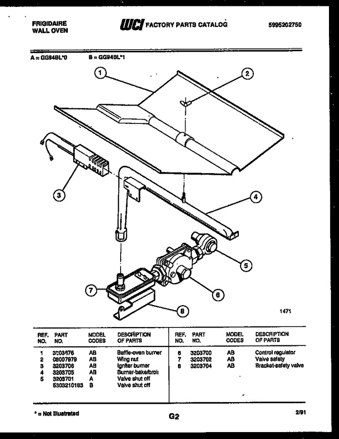 Diagram for GG94BLW0