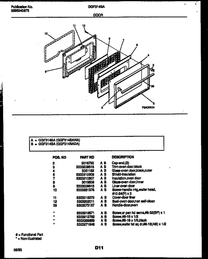 Diagram for GGF314BAWA