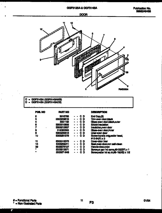Diagram for GGF314BAWB