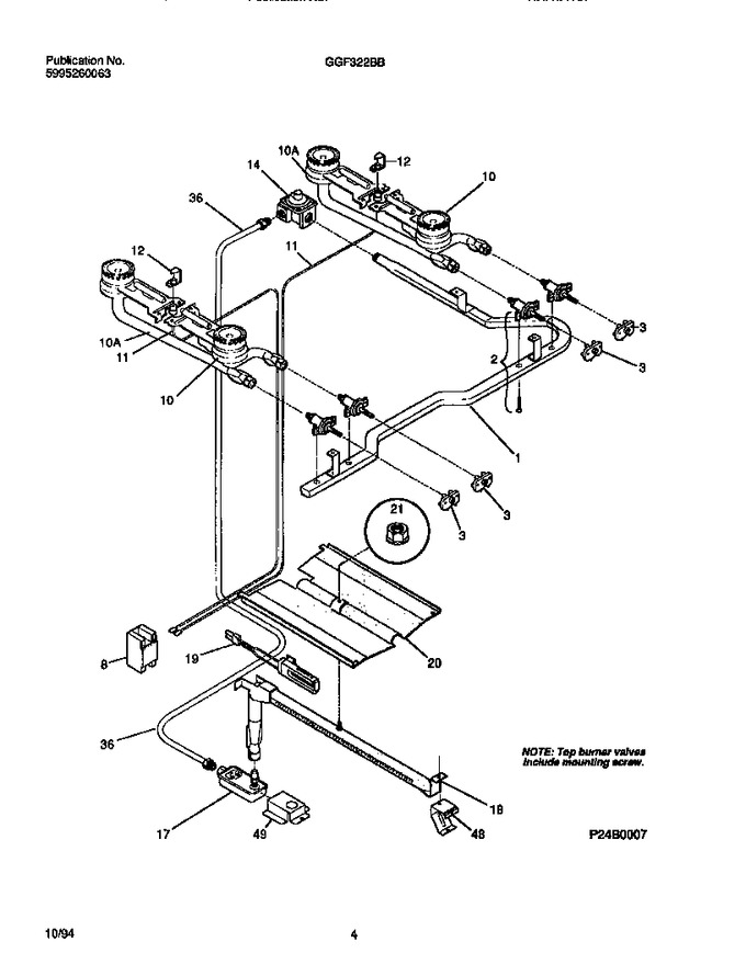 Diagram for GGF322BBWA