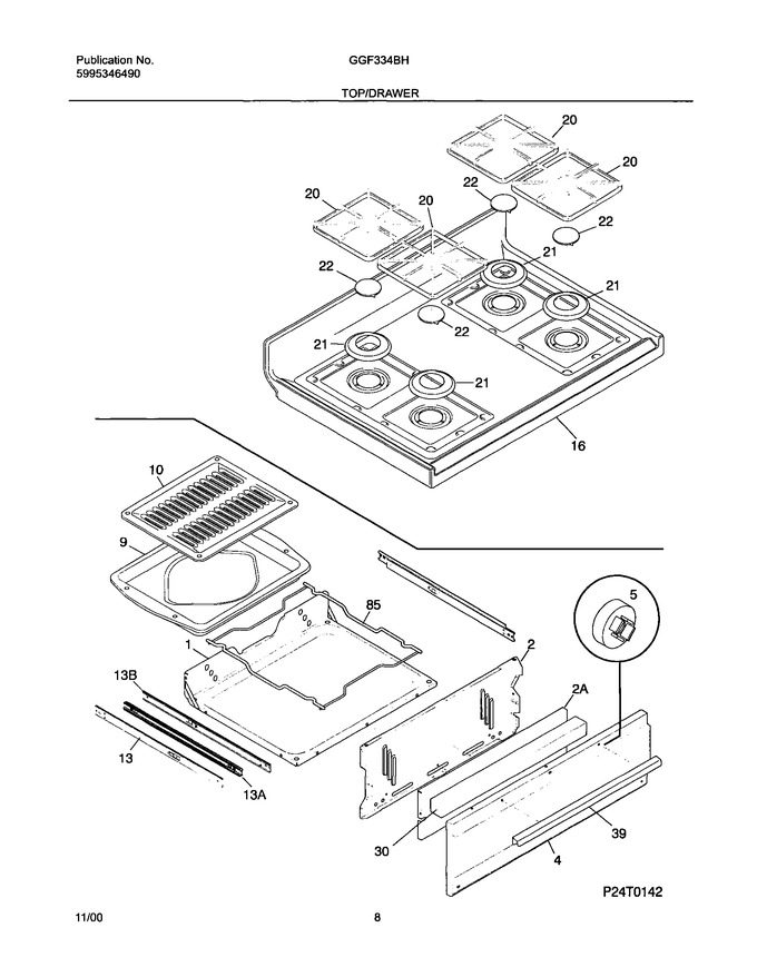 Diagram for GGF334BHWD