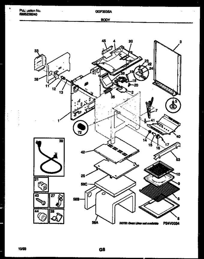 Diagram for GGF353SAWA