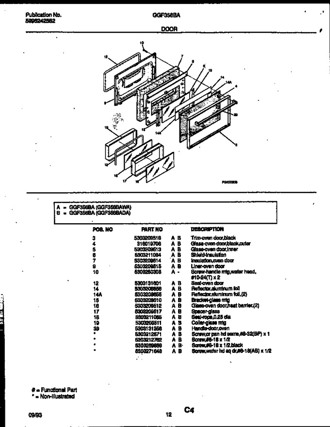 Diagram for GGF356BAWA