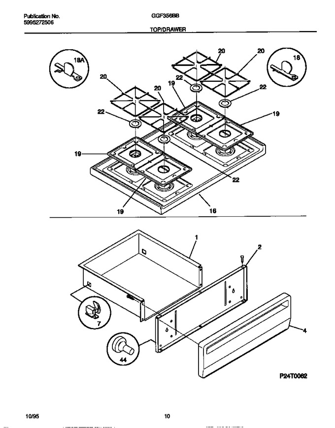 Diagram for GGF356BBWC
