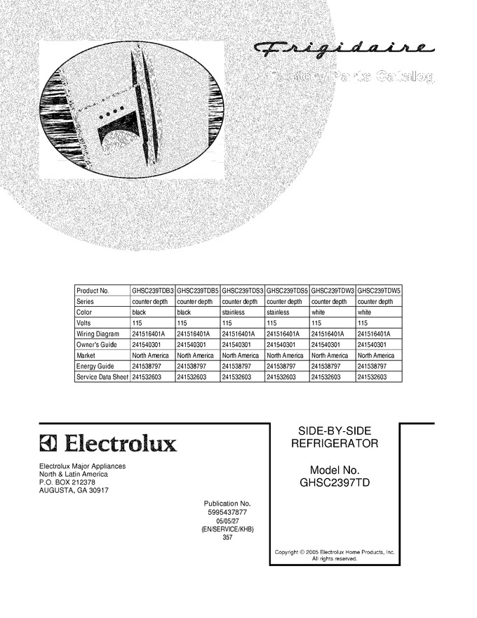 Diagram for GHSC239TDS5