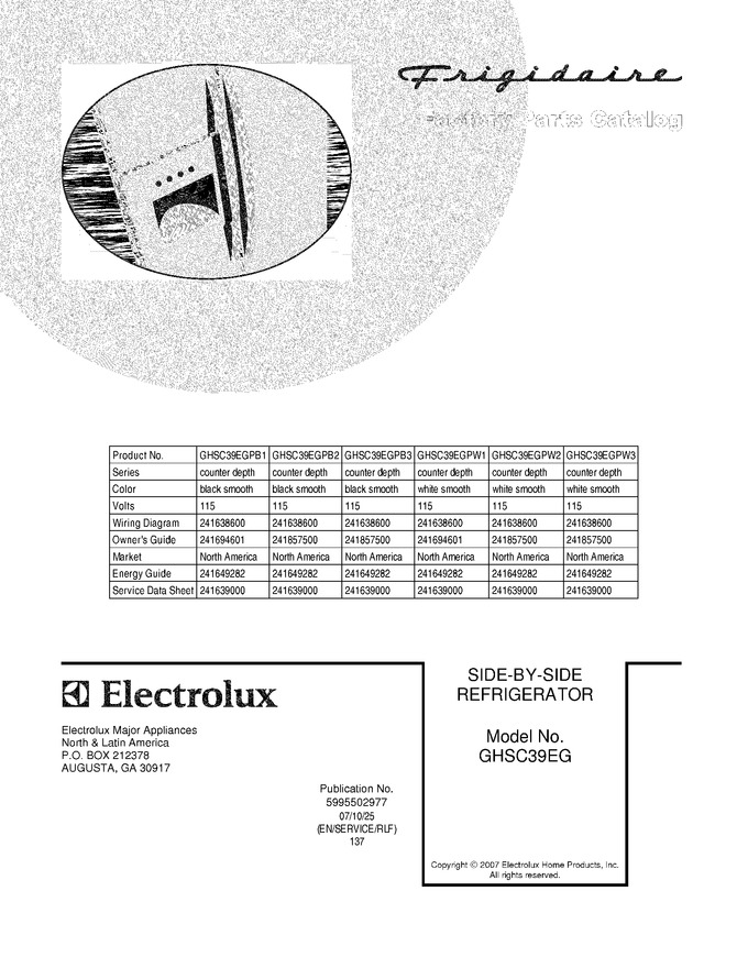 Diagram for GHSC39EGPB1