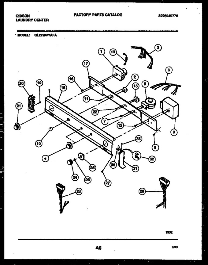 Diagram for GL27M6WAFA