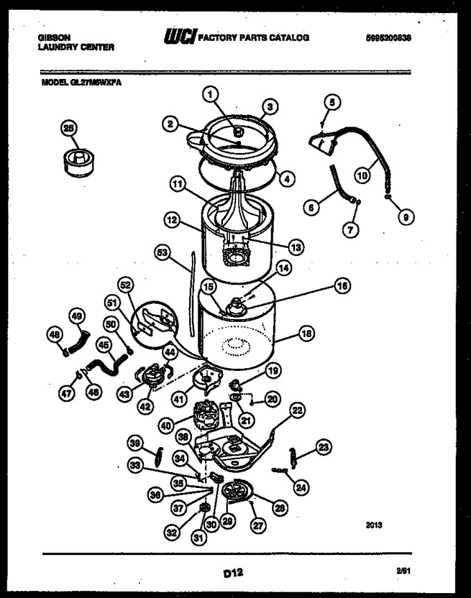 Diagram for GL27M6WXFA