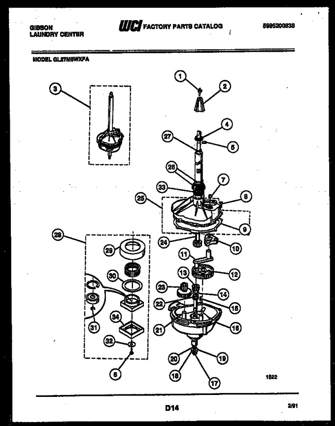 Diagram for GL27M6WXFA