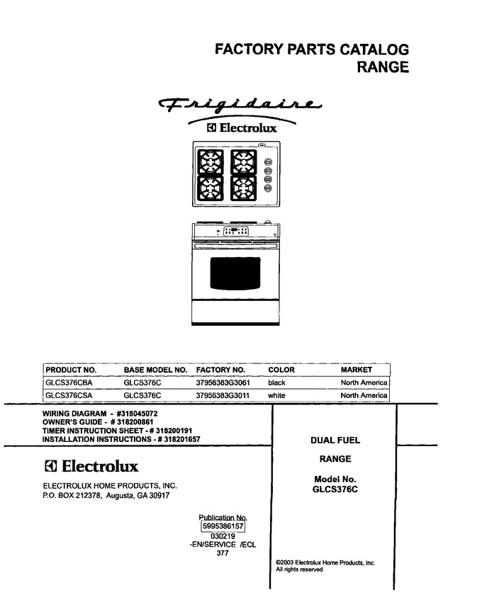 Diagram for GLCS376CBA