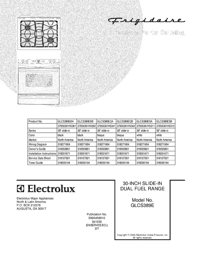 Diagram for GLCS389EQB