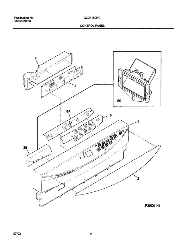 Diagram for GLD2150RCB0