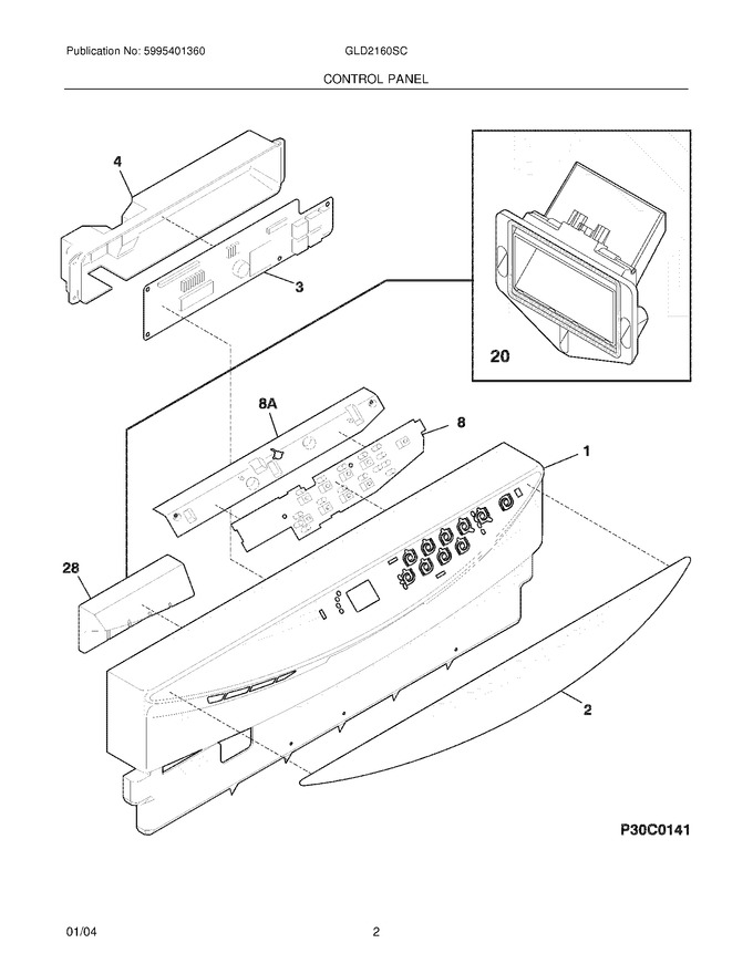Diagram for GLD2160SCS0