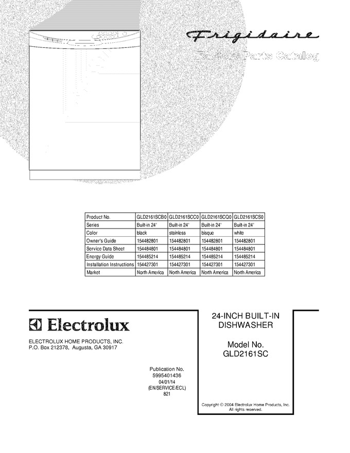 Diagram for GLD2161SCQ0