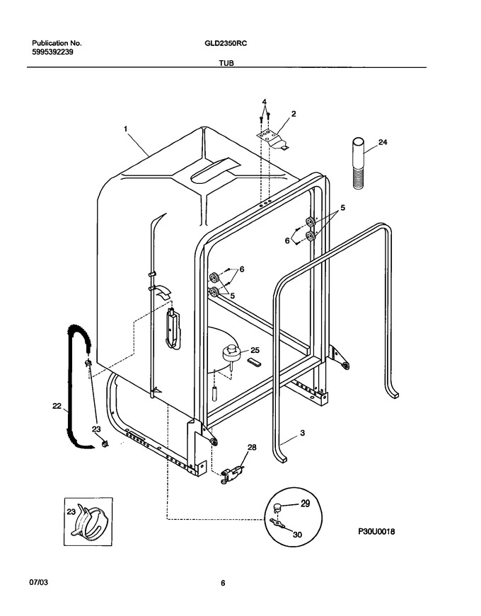 Diagram for GLD2350RCQ0