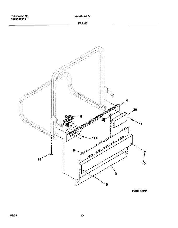 Diagram for GLD2350RCQ0