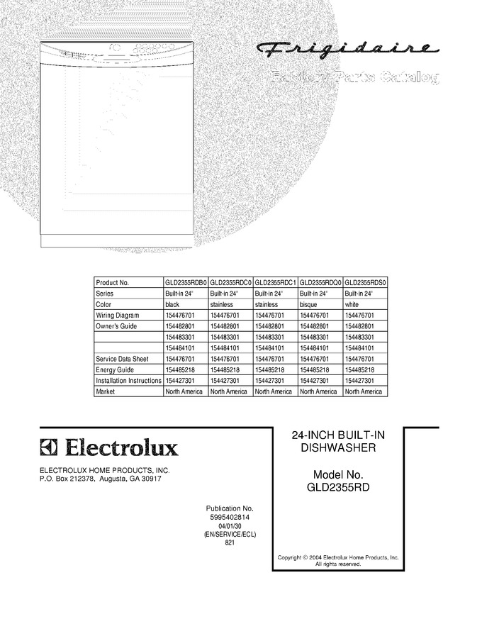 Diagram for GLD2355RDC0