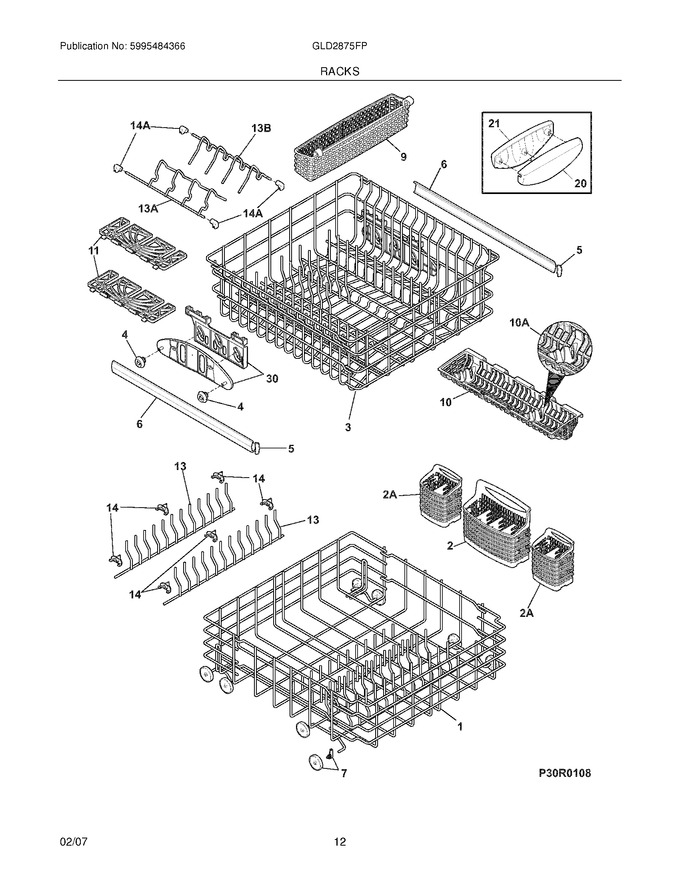 Diagram for GLD2875FPW1
