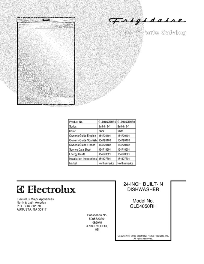Diagram for GLD4050RHB0