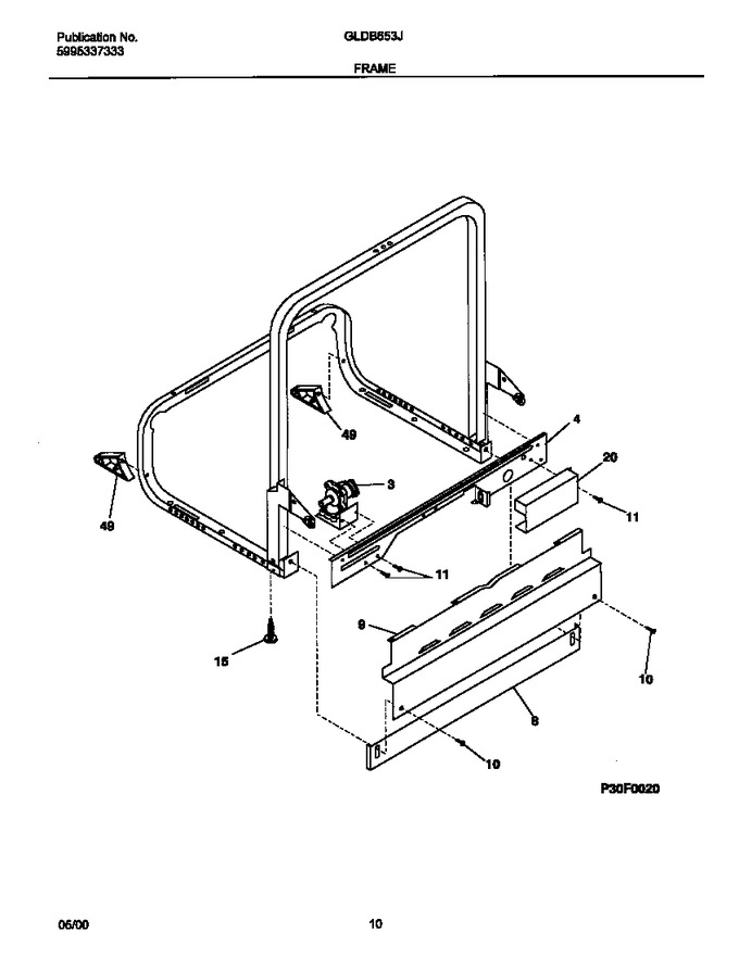 Diagram for GLDB653JB0