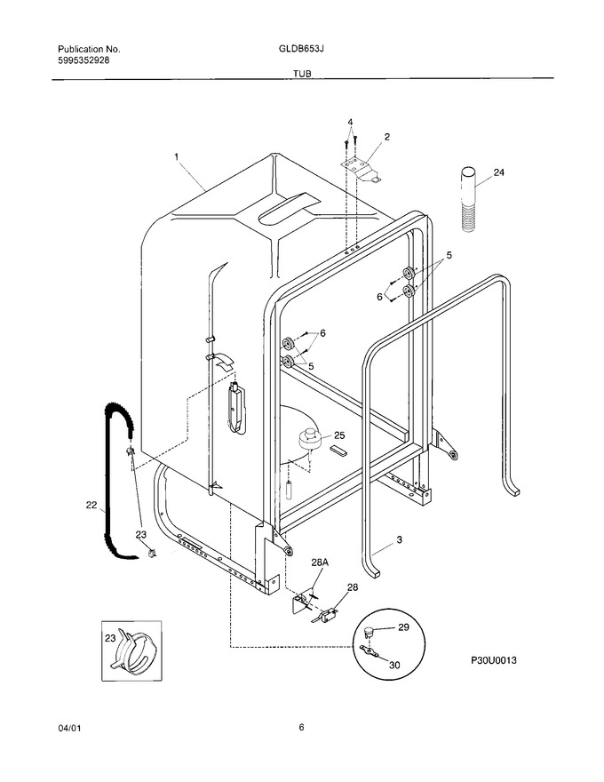 Diagram for GLDB653JB1