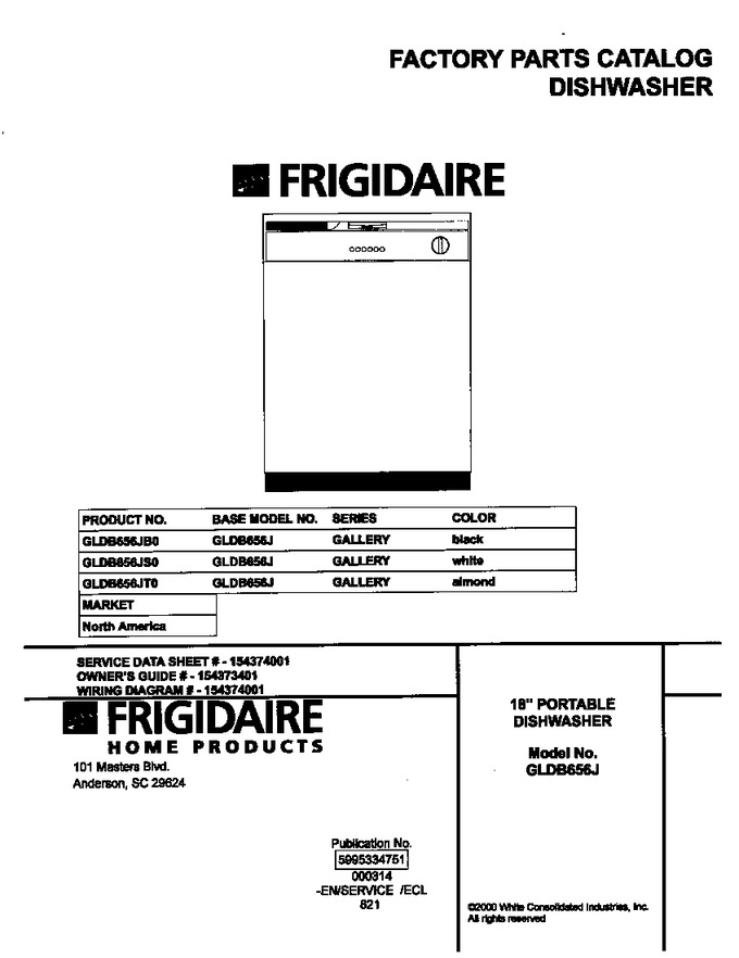 Diagram for GLDB656JB0