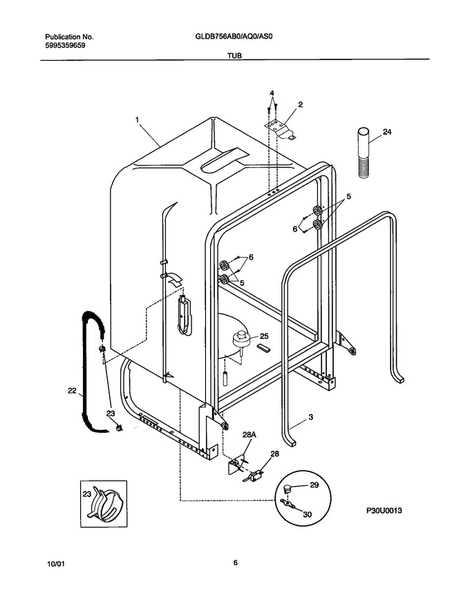 Diagram for GLDB756AS0
