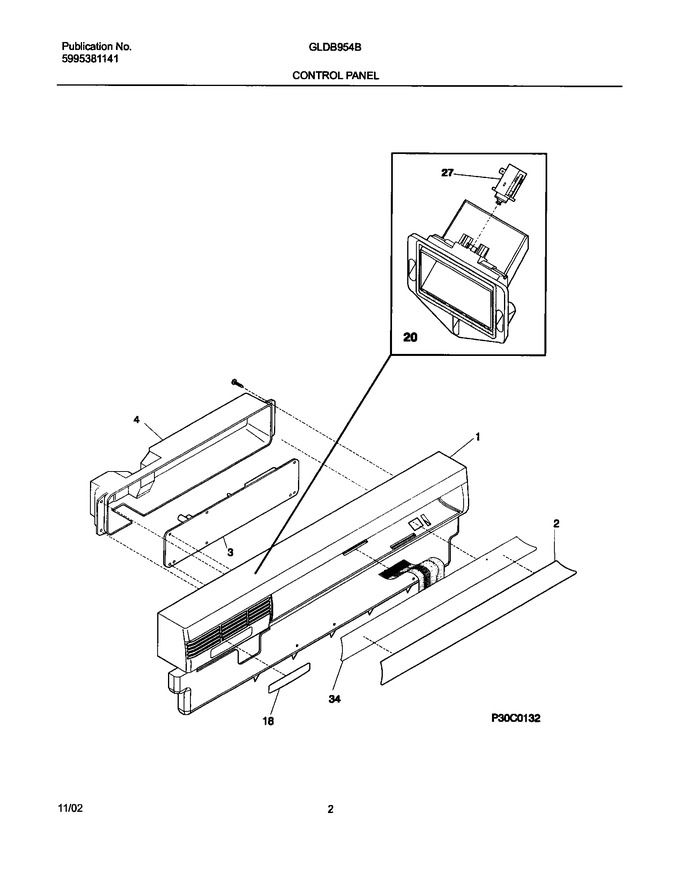 Diagram for GLDB954BS1