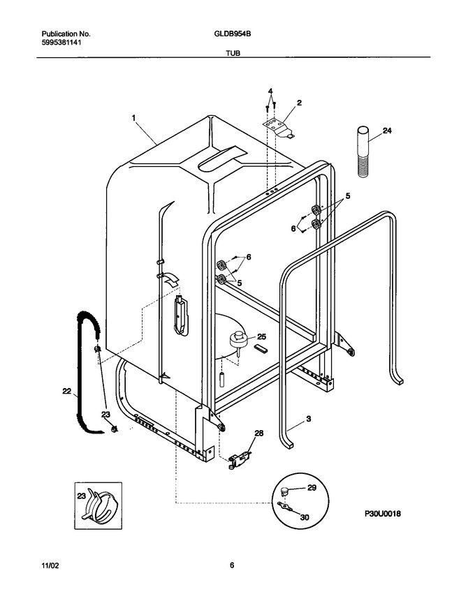 Diagram for GLDB954BB1