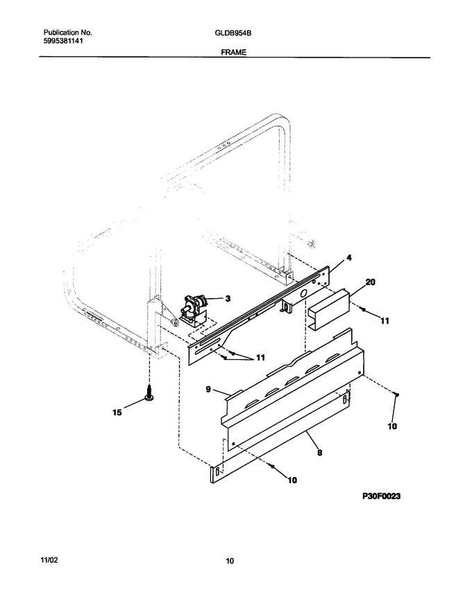Diagram for GLDB954BB1