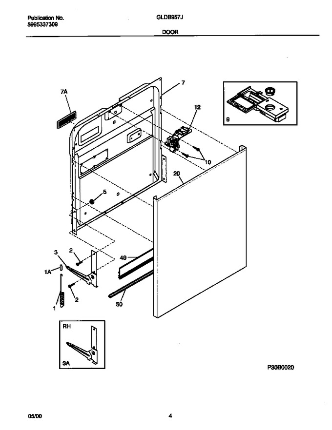Diagram for GLDB957JB0