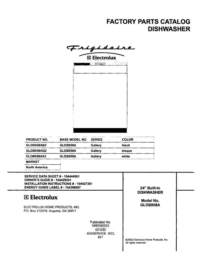 Diagram for GLDB958AB2